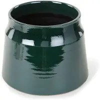 Serax Bloempot Groen-Donker groen D 36 cm H 32 cm