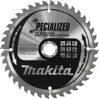 Makita Cirkelzaagblad voor Hout | Specialized: Noest/Spijker | Ø 235mm Asgat 30mm 48T - B-09519