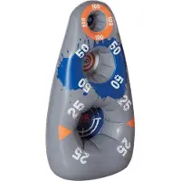 Happy People Target toren 100 cm grijs