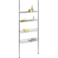 Wenko Telescooprek Bolsena 2 legplanken, 2 manden