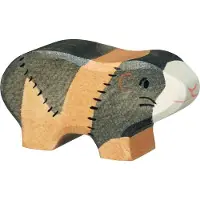 Holztiger Houten Speelgoed - - Dieren: Hout Cavia - Bruin - Multicolor - Vanaf 3 jaar