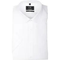 Commander Business hemd korte mouw Wit Cityhemd Body Fit 1/2 Arm 213010607/100