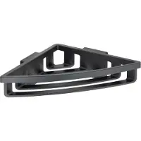 Wenko douche en badrekje Bralia 34,5 cm ABS zwart