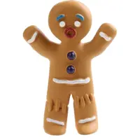 ALPEXE Comansi speelfiguur Shrek: Ginger Cookie 9 cm bruin