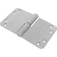 Dulimex DX SKG3 Kogelstift paumelle ronde hoek 150x89 mm rechts rvs