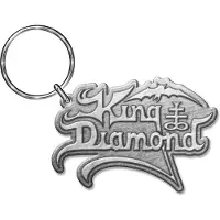 Ginza.se King Diamond - Logo Sleutelhanger - Zilverkleurig