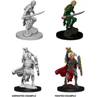 WizKids D&D Miniatures Female Elf Fighter