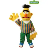 Living puppets Handpop Bert sesamstraat groot 65cm