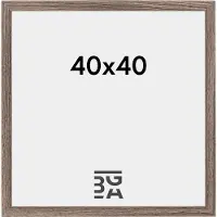 Walther design Fiorito - MDF Houten lijst - Fotoformaat 40x40 cm - Walnoot