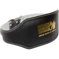 Gorilla wear Leather Belt - Attribuut Maat - XXL/XXXL