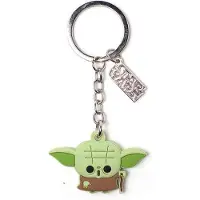 Star Wars - Yoda rubberen sleutelhanger multicolours - One size - Film merchandise