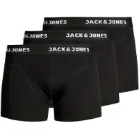 Jack & Jones Boxershorts 'Anthony' zwart / wit