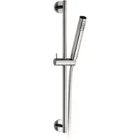 Plieger Glijstangset napoli met handdouche staafmodel 1 stand doucheslang 150 cm en glijstang 70 cm chroom