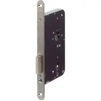 Assa Abloy 2455 Kastslot | DM50mm | PC | voorplaat RVS 20x235mm afgerond | DR 1+2+3+4 - 7962021