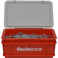 Fischer 523728 Nagelplug/slagplug NS - 6 X 80mm - PZ2 - Verzonken Schroef - In Krat (300st)