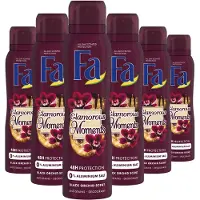 Fa Glamorous Moments deodorant spray - 6 x 150 ml - voordeelverpakking