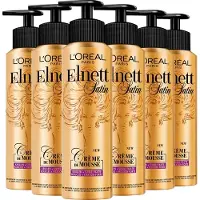 L'Oréal Paris Elnett - Crème de Mousse Krullen - Sterke Fixatie - 6 x 200 ml