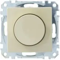 Merten Atelier dimmer | wissel | voor elektronische halogeen trafo's | 20 - 315 watt | creme