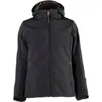 Brunotti Ariesta-N Softshell Winterjas Meisjes Zwart 140