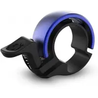 Knog fietsbel Oi Bell 23,8 31,8 mm aluminium blauw