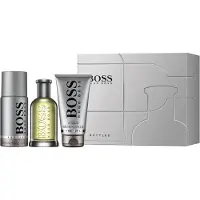 HUGO BOSS Boss Bottled geschenkset voor mannen: eau de toilette 100 ml + douchegel 100 ml + deodorant 150 ml