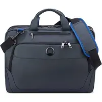 Delsey Aktentas 'Parvis Plus' blauw / donkergrijs