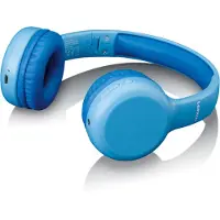 Lenco HPB-110BU Over Ear koptelefoon Bluetooth Blauw