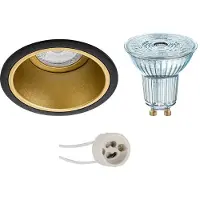 BES LED LED Spot Set - LEDVANCE Parathom PAR16 940 36D - Pragmi Minko Pro - GU10 Fitting - Dimbaar - Inbouw Rond - Mat