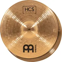 Meinl HCS Bronze 15" Hi Hat Cymbals & Premier Artist Hi-Hat Stand