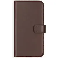 Selencia Echt Leren Bookcase voor de Samsung Galaxy A40 - Bruin