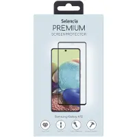 Selencia Gehard Glas Premium Screenprotector voor de Samsung Galaxy A72 / M53 - Zwart