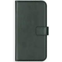 Selencia Echt Leren Bookcase voor de Samsung Galaxy A21s - Groen