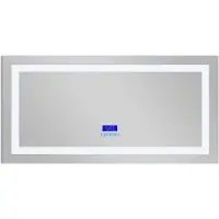 Badstuber spiegel met LED verlichting 120x60cm