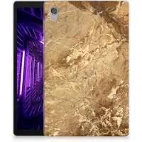 B2Ctelecom Back Cover voor Lenovo Tab M10 HD (2de generatie) Tablet Back Cover Marmer Creme