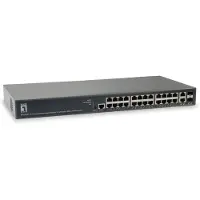 Level One switch: GEP-2681 - Zwart