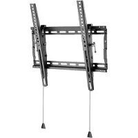 Deltaco Office OFFICE ARM-0203, Kantelbaar TV Beugel, inklapbaar, 32"- 70 inch, max. 70 kg, zwart