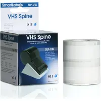 Seiko Instruments Videobandetiketten Seiko SLP-VSL - Breedte 19 mm x Lengte 374,90 mm - Doos met 2 rollen - 75 etiket per rol - Thermodirect
