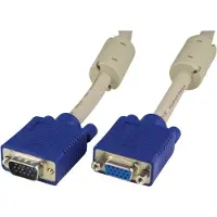 Deltaco - VGA (D-Sub) naar VGA (D-Sub) female - 15 m