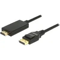 DeLOCK 4K DisplayPort naar HDMI Kabel -