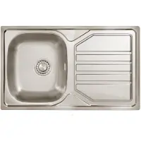 Dekker Lanesto 042 spoelbak/korf RVS