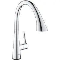 GROHE ZedraTouch - Electronishe keukenkraan met uittrekbare handdouche, chroom 30219002