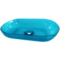 Best design Transpa Blue waskom 54x34cm