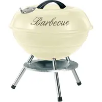 Garden Grill Kogelgrill Houtskoolbarbecue ø 35 cm - Creme