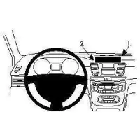 Brodit Peugeot 508 11-12, extra strengh mounting platform