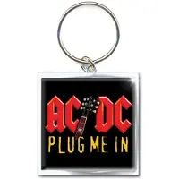 Rock Off AC/DC - Plug Me In Sleutelhanger - Multicolours