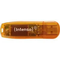 Intenso Rainbow Line USB-stick 64 GB Oranje (transparant) 3502490 USB-A 2.0