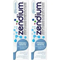Zendium Fresh Whitener - 2 x 75 ml - Tandpasta - Voordeelverpakking