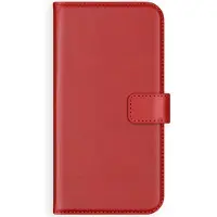 Selencia Echt Leren Bookcase voor de Samsung Galaxy S9 Plus - Rood
