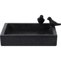 Best for birds Vogelbad Terrazzo Vierkant - Drinkbak - 32x32x12 cm