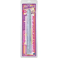 Doc Johnson Crystal Jellies dubbele dildo Double Dong transparant - 45,47 cm